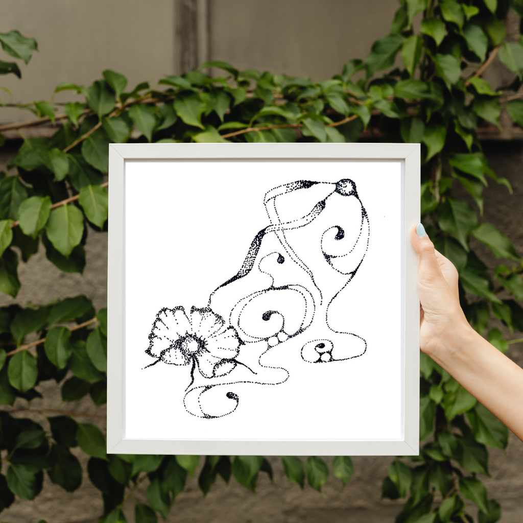 Pointalist Drawing - Original